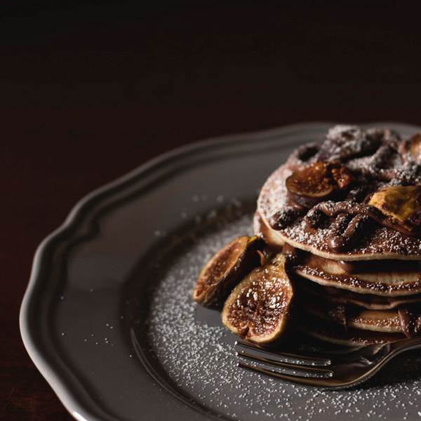 Porcini purée, parmesan, basil.